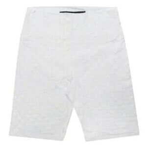LA DETRESSE White Widow activewear athletic athleisure bike shorts Sz XS NEW